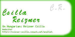 csilla reizner business card